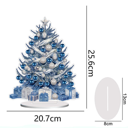 Special Shape Diamond Art Table Decor Xmas Tree for Home Office Table Decor (#7)