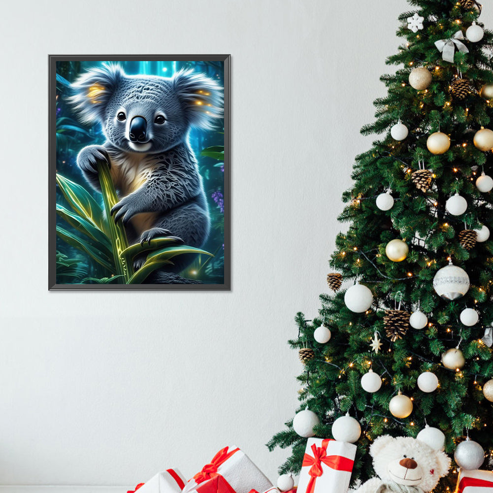 Koala - Full Round Drill Diamond Painting 30*40CM