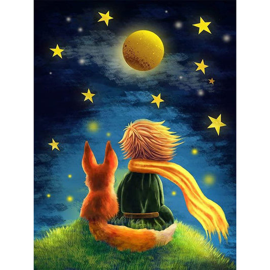 Little Prince - Full Round Drill Diamond Painting 30*40CM