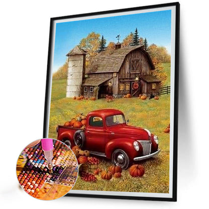 Country Classic Car - Full Square Drill Diamond Painting 30*40CM