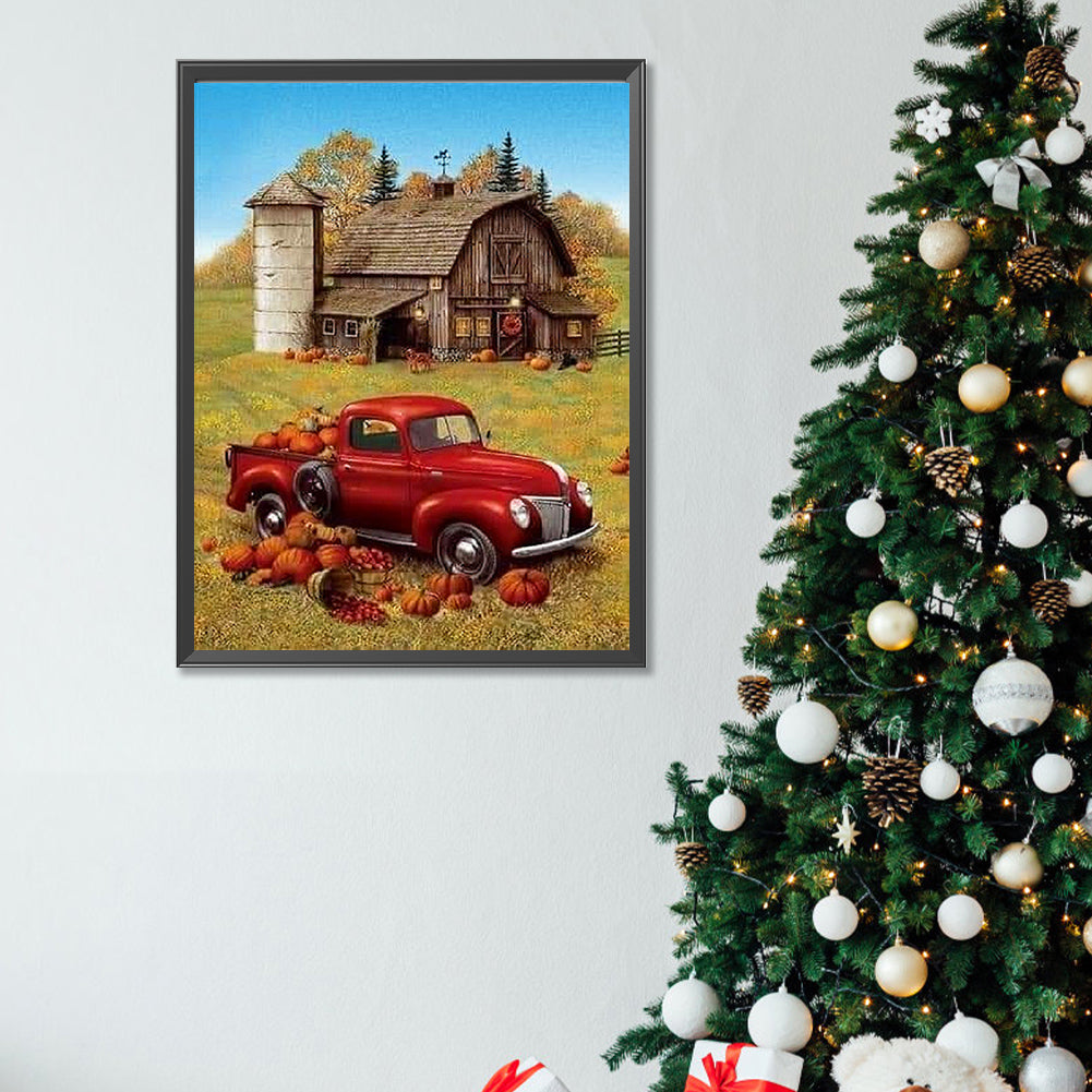 Country Classic Car - Full Square Drill Diamond Painting 30*40CM