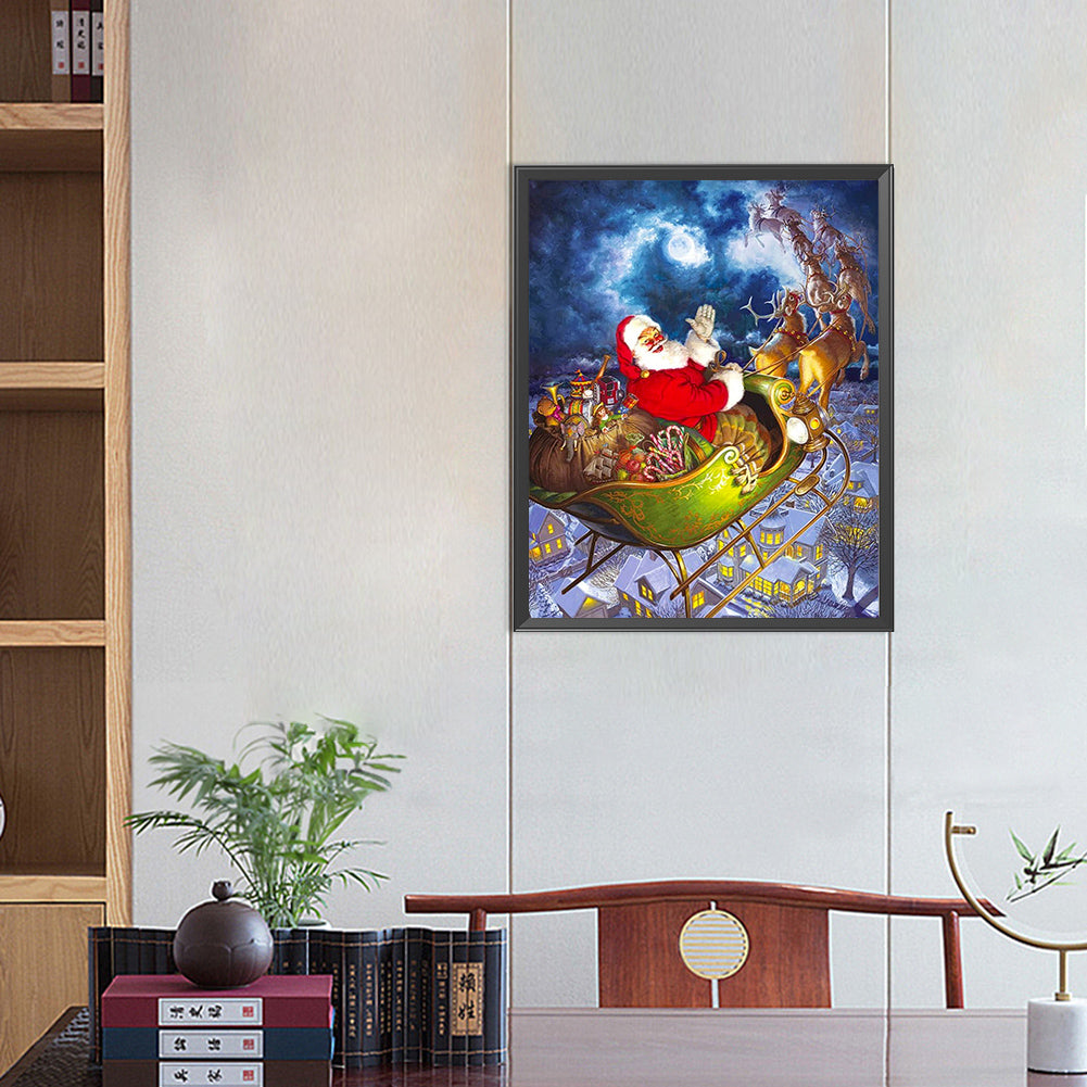 Santa Claus - Full Square Drill Diamond Painting 40*50CM