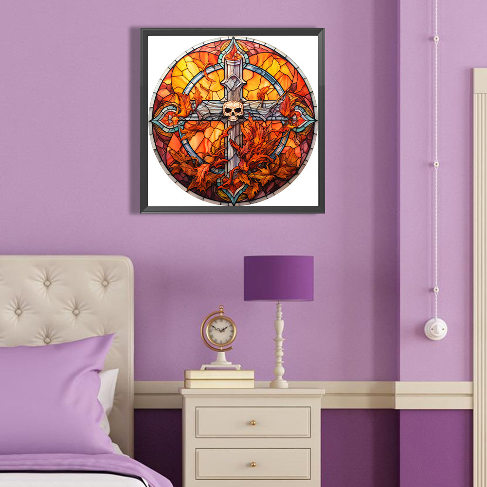 Cross - Full Round Drill Diamond Painting 40*40CM