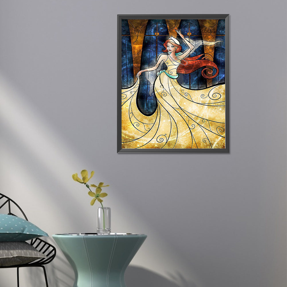 Dancing Princess - Full Round Drill Diamond Painting 40*50CM