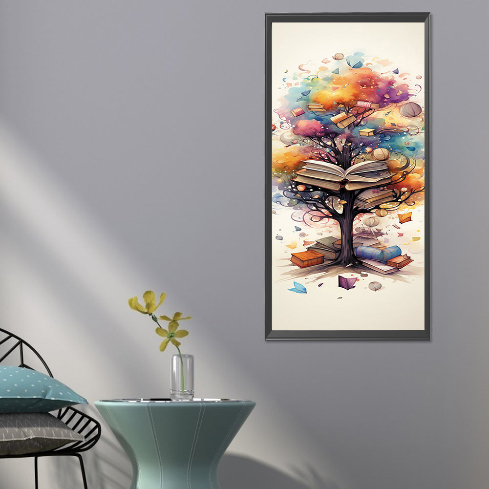 Wisdom Tree - Full Round Drill Diamond Painting 30*70CM