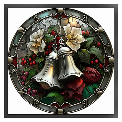 Christmas Bells - 11CT Stamped Cross Stitch 40*40CM