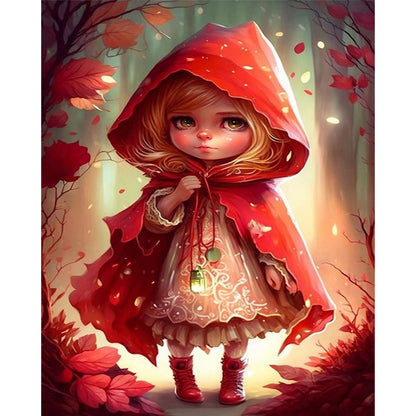 Little Red Riding Hood - 11CT Stamped Cross Stitch 40*50CM