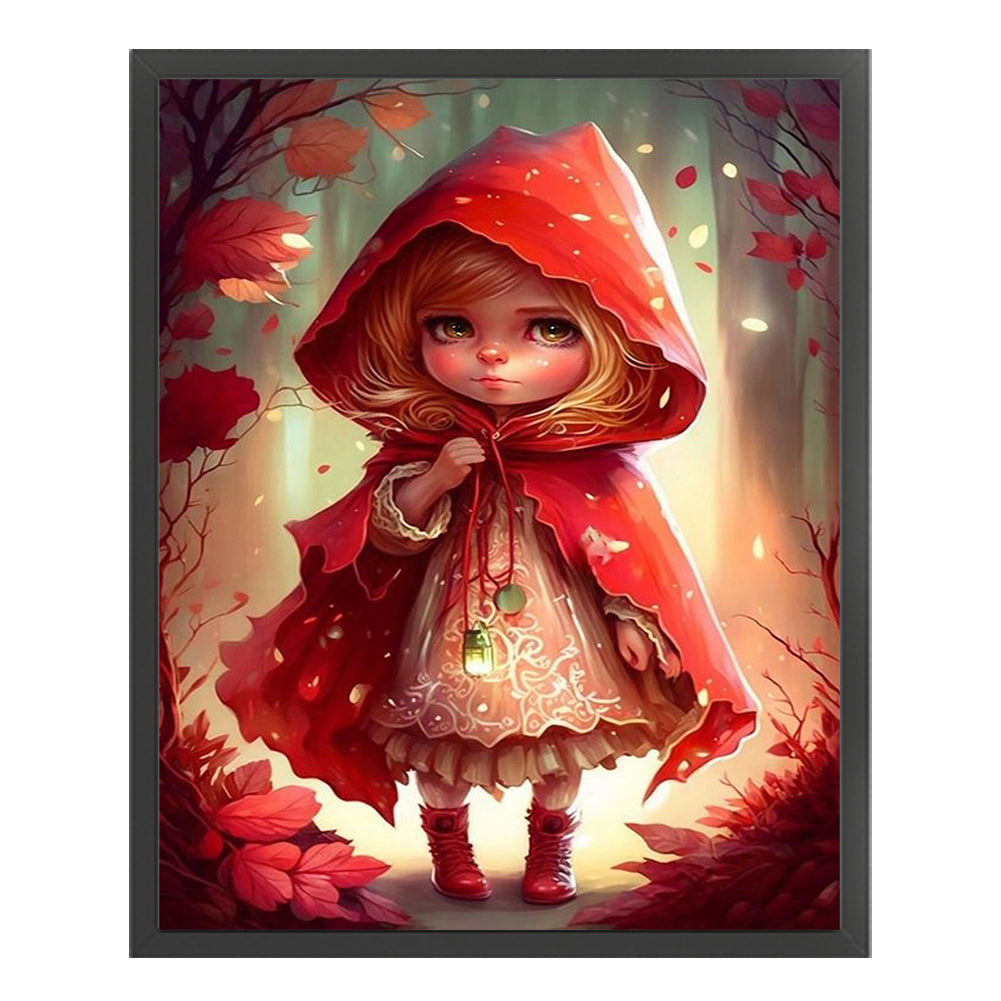 Little Red Riding Hood - 11CT Stamped Cross Stitch 40*50CM