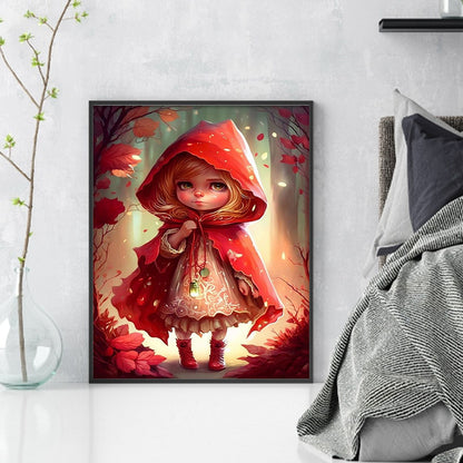 Little Red Riding Hood - 11CT Stamped Cross Stitch 40*50CM