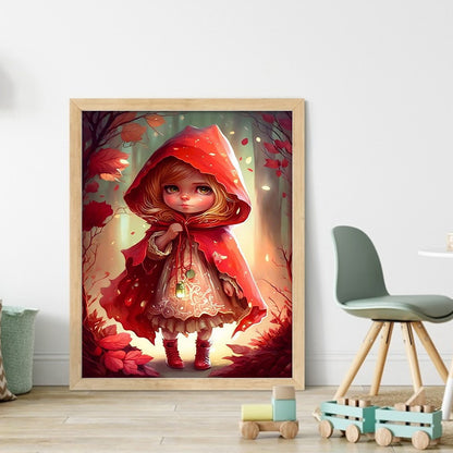 Little Red Riding Hood - 11CT Stamped Cross Stitch 40*50CM