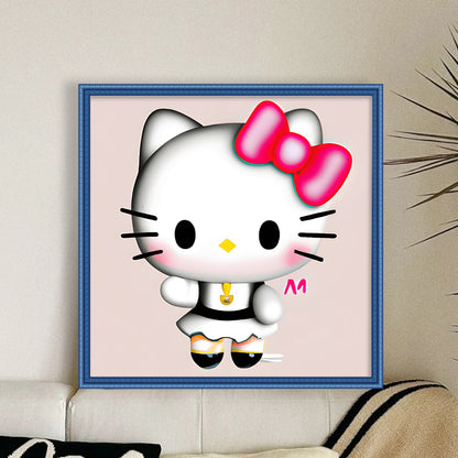 Kitty Cat - 11CT Stamped Cross Stitch 40*40CM