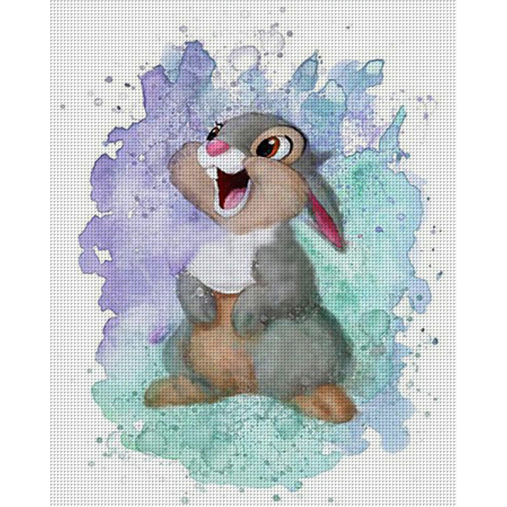 Disney Bunny - 11CT Stamped Cross Stitch 40*50CM