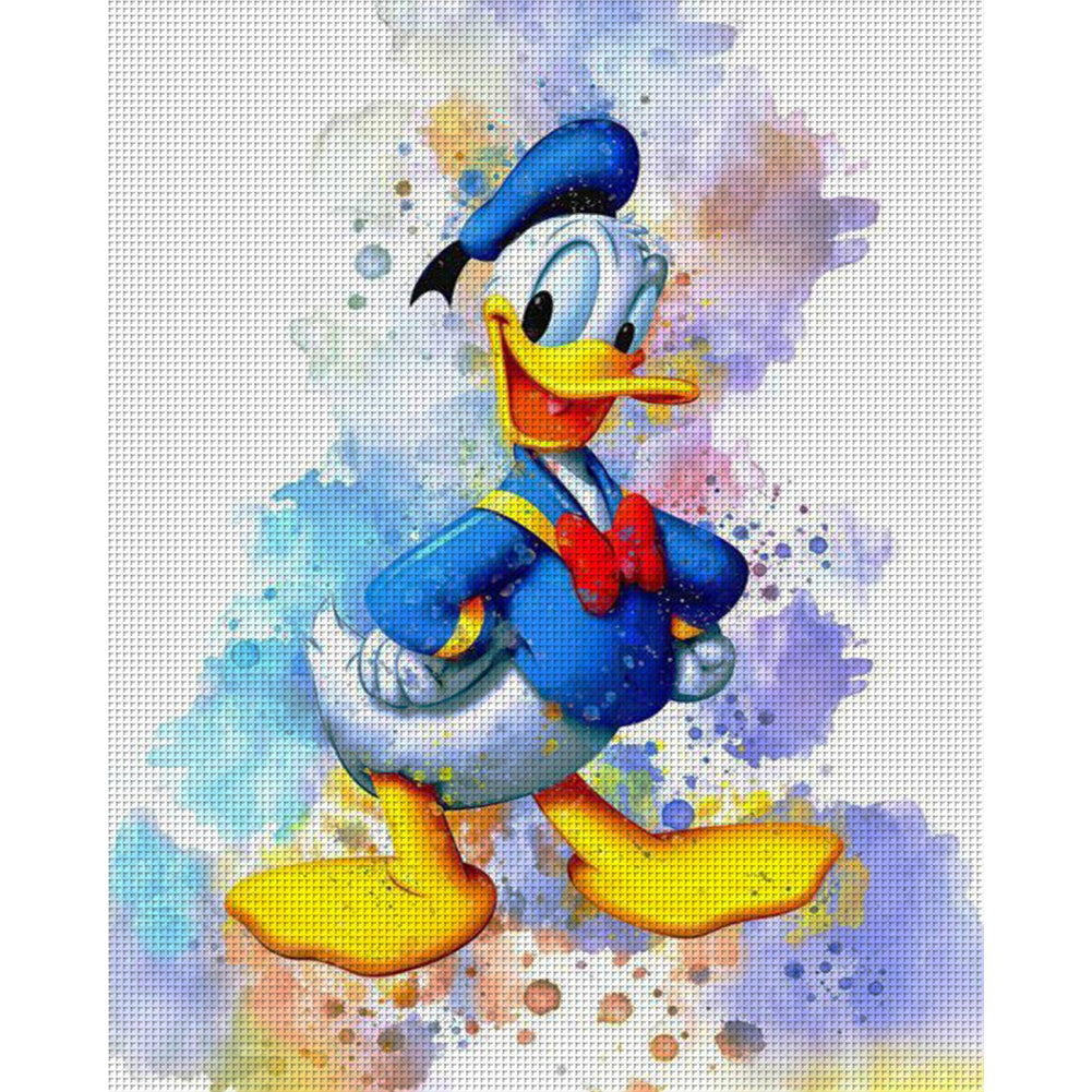 Donald Duck - 11CT Stamped Cross Stitch 40*50CM