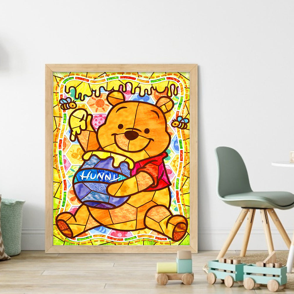 Winnie The Pooh - 11CT Stamped Cross Stitch 40*50CM