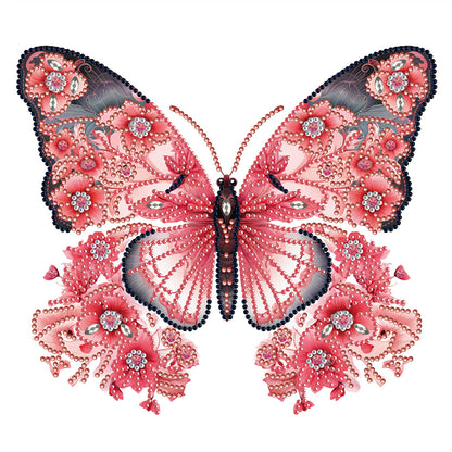 Garden Butterfly - Special Shaped Drill Diamond Painting 30*30CM