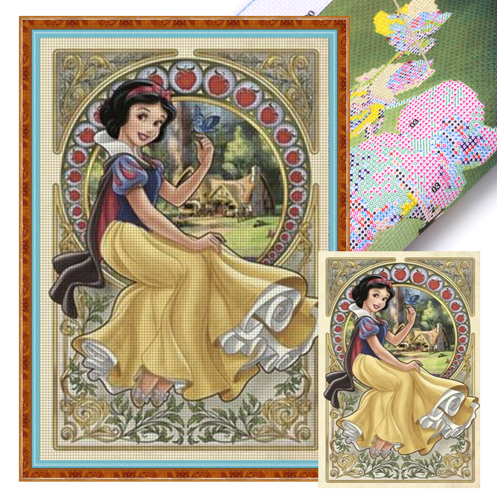 Snow White - 11CT Stamped Cross Stitch 40*60CM