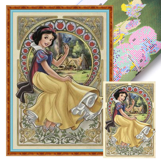 Snow White - 11CT Stamped Cross Stitch 40*60CM