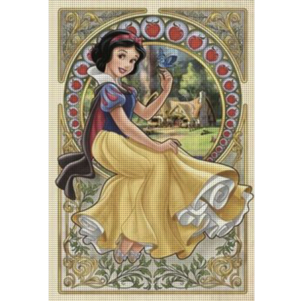 Snow White - 11CT Stamped Cross Stitch 40*60CM