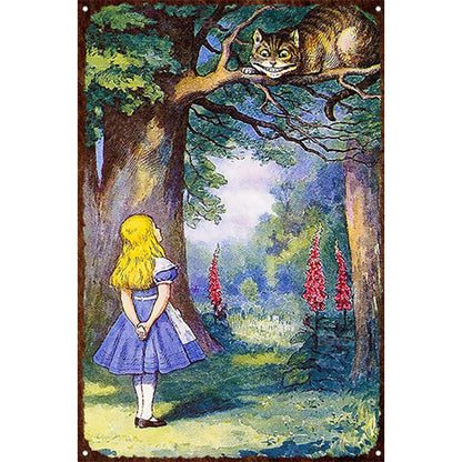 Alice In Wonderland - 11CT Stamped Cross Stitch 50*75CM