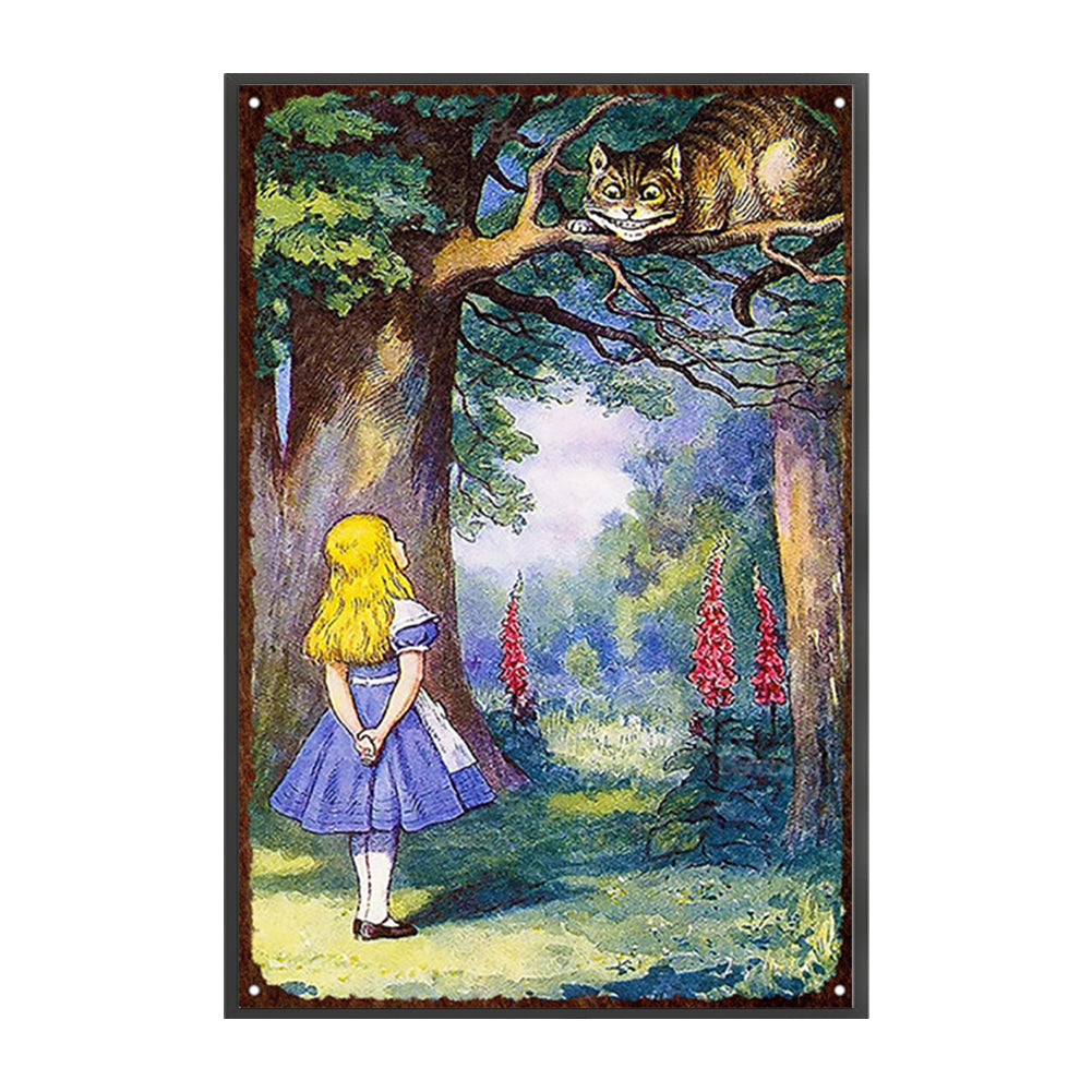 Alice In Wonderland - 11CT Stamped Cross Stitch 50*75CM