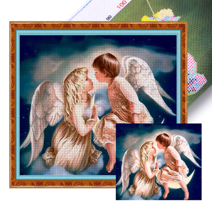 Little Angel - 11CT Stamped Cross Stitch 40*35CM