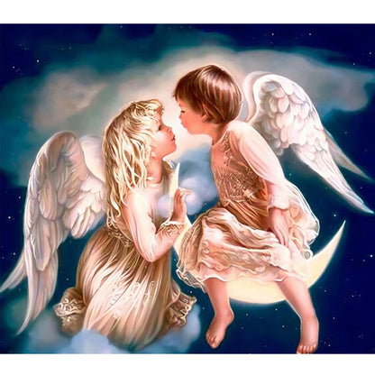 Little Angel - 11CT Stamped Cross Stitch 40*35CM