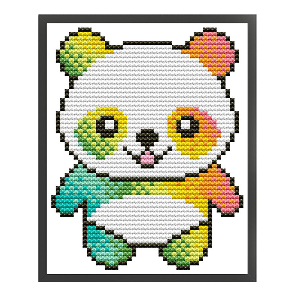 Bear - 11CT Stamped Cross Stitch 16*19CM(Joy Sunday)