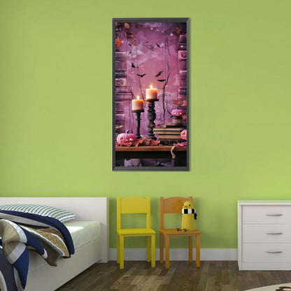 Halloween Desk - Full Round Drill Diamond Painting 30*70CM