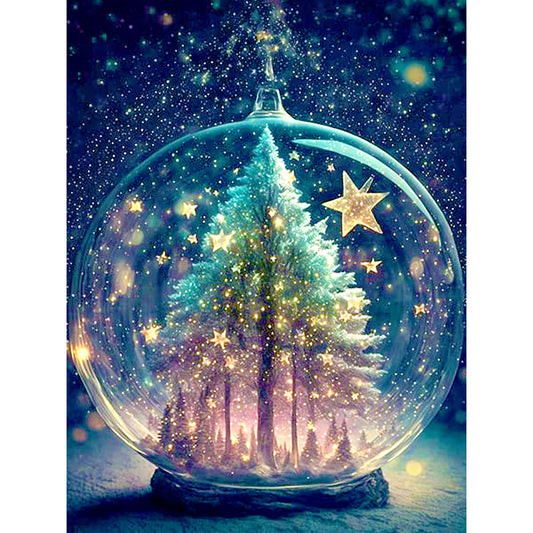 Forest Crystal Ball - Full Round Drill Diamond Painting 30*40CM