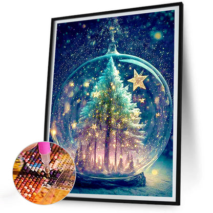 Forest Crystal Ball - Full Round Drill Diamond Painting 30*40CM