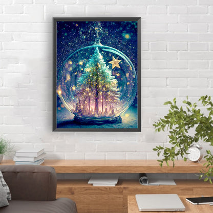 Forest Crystal Ball - Full Round Drill Diamond Painting 30*40CM