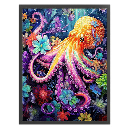 Octopus - 11CT Stamped Cross Stitch 50*68CM