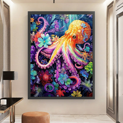 Octopus - 11CT Stamped Cross Stitch 50*68CM