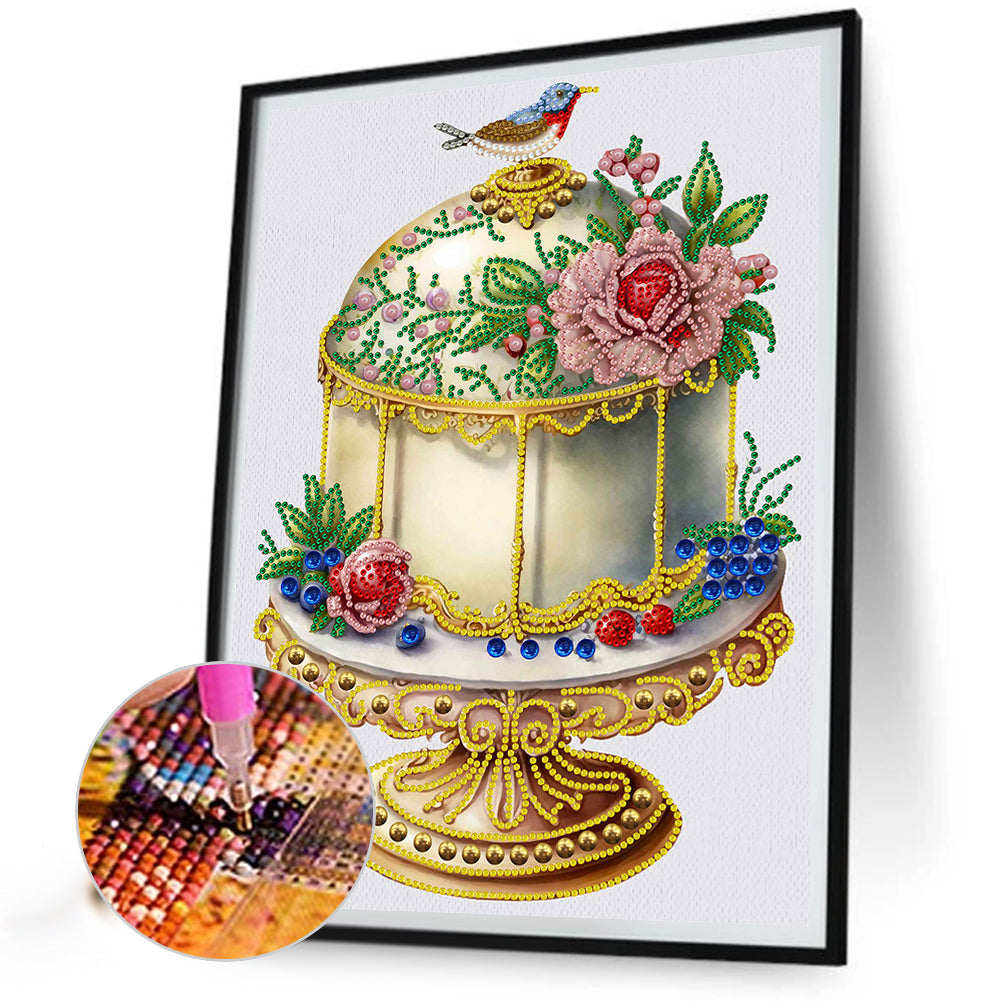 Cake Desserts - Special Shaped Drill Diamond Painting 30*40CM