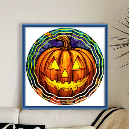 Pumpkin - 11CT Stamped Cross Stitch 40*40CM