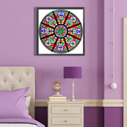 Mandala - Full Round Drill Diamond Painting 40*40CM