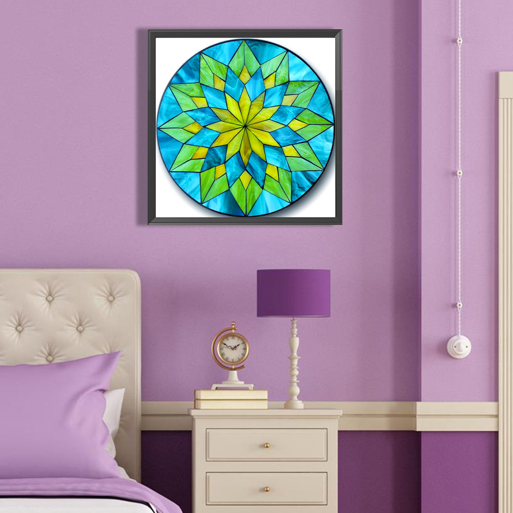 Mandala - Full Round Drill Diamond Painting 40*40CM