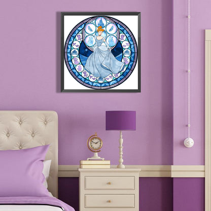 Cinderella Princess - Full Round Drill Diamond Painting 40*40CM