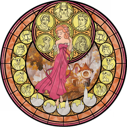 Giselle - Full Round Drill Diamond Painting 40*40CM