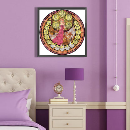 Giselle - Full Round Drill Diamond Painting 40*40CM