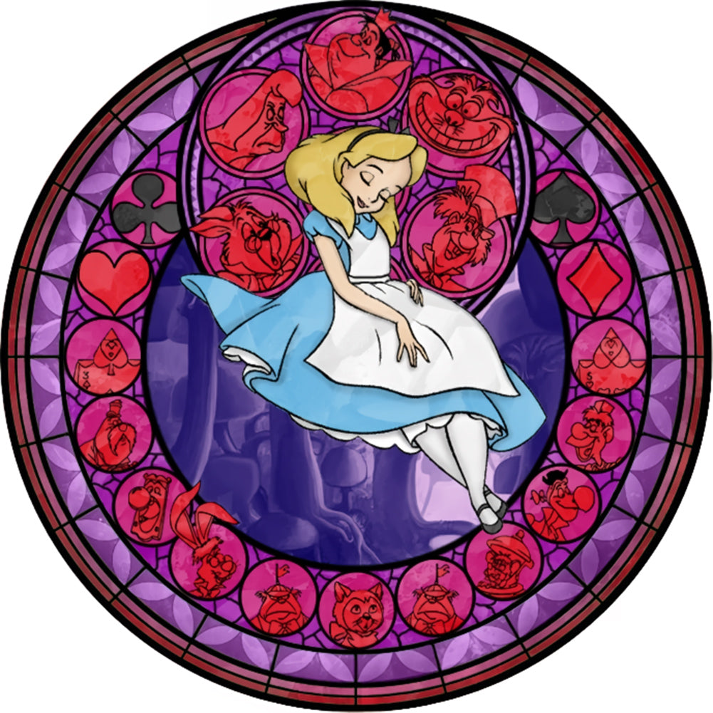 Alice - Full Round Drill Diamond Painting 40*40CM
