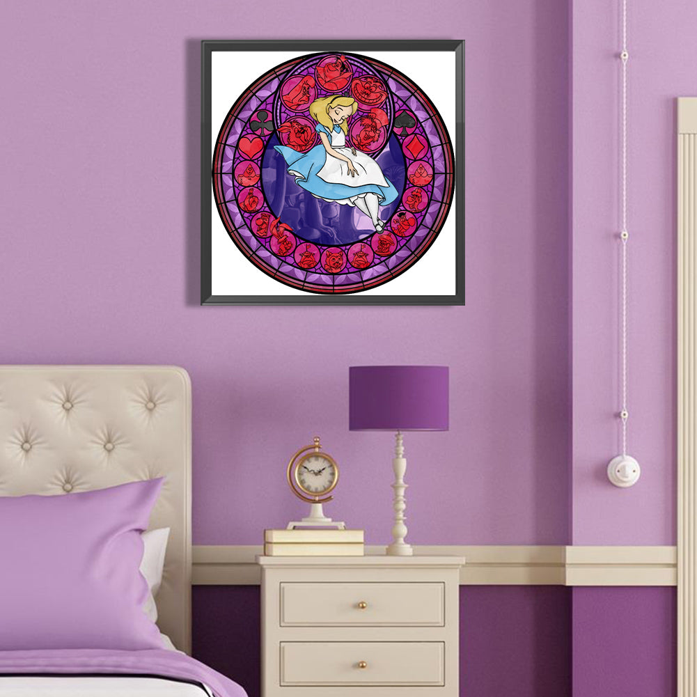 Alice - Full Round Drill Diamond Painting 40*40CM