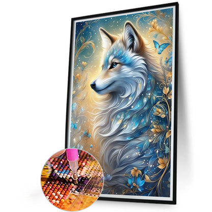 Arctic Fox - Full Round Drill Diamond Painting 40*60CM