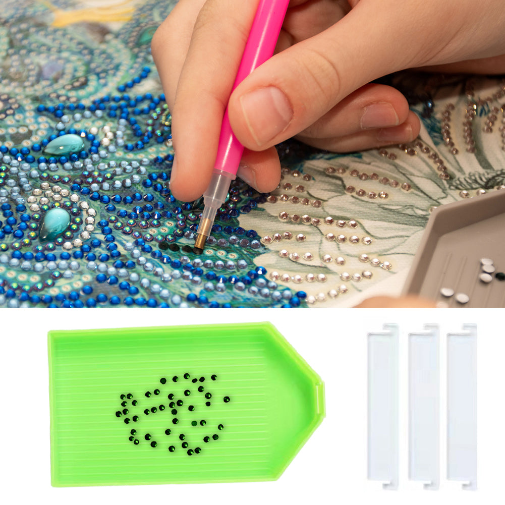 Bead Sorting Trays with Divider Rhinestone Tray Sorter for Diamond Art DIY Craft