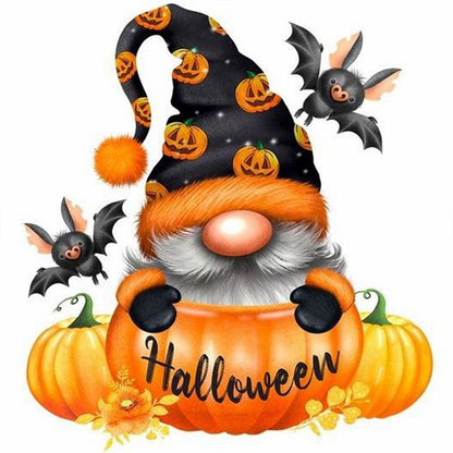 Halloween Gnome - 11CT Stamped Cross Stitch 40*40CM