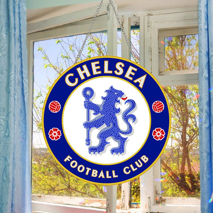 DIY Diamond Painting Ornaments for Home Wall Decor (Chelsea Football Club)