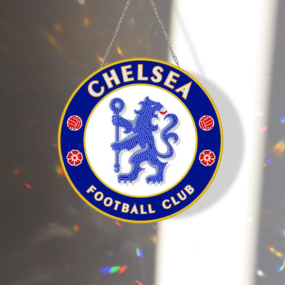 DIY Diamond Painting Ornaments for Home Wall Decor (Chelsea Football Club)