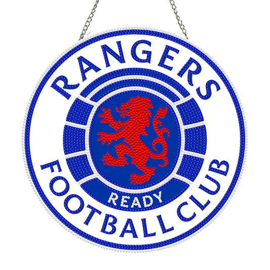 DIY Diamond Painting Ornaments for Home Wall Decor (Rangers Football Club)