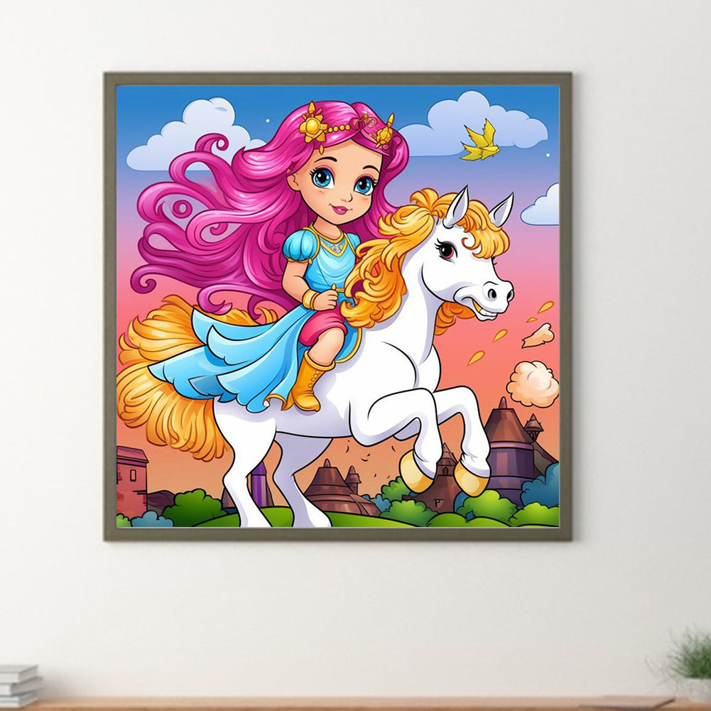 Little Princess - Full Round Drill Diamond Painting 40*40CM