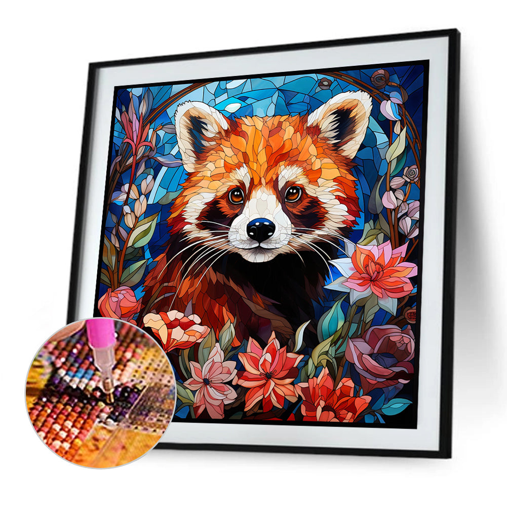 Raccoon - Full Square Drill Diamond Painting 40*40CM